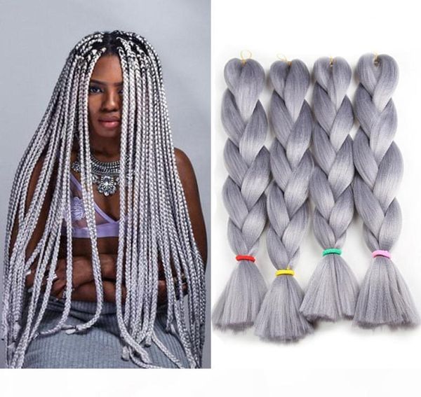 grey high temperature fiber braids hair kanekalon braiding hair extensions synthetic hair bulk 24 inch 80g moq is 5 pieces 5478958, Black
grey high temperature fiber braids hair kanekalon braiding hair extensions synthetic hair bulk 24 inch 80g moq is 5 pieces 5478958, Black