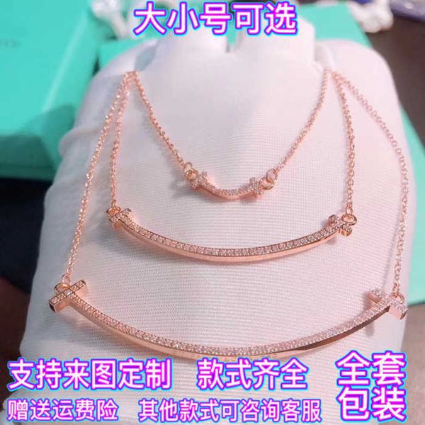 high version tiffay any smiling face necklace female 925 sterling silver pendant light luxury versatile simple gift for friends and best
high version tiffay any smiling face necklace female 925 sterling silver pendant light luxury versatile simple gift for friends and best
