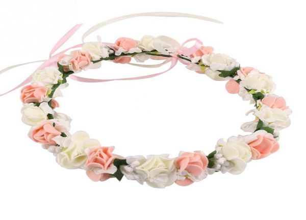 wedding bridal girls flower wreath crown for women kids head pink purple white rose handmade tiara fashion headpiece9253529, White;golden
wedding bridal girls flower wreath crown for women kids head pink purple white rose handmade tiara fashion headpiece9253529, White;golden