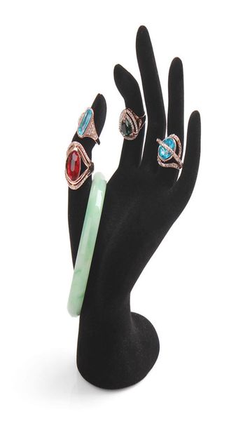 new black velvet jewelry ring bracelet necklace hanging hand display holder stand show rack resin whole6812754
new black velvet jewelry ring bracelet necklace hanging hand display holder stand show rack resin whole6812754