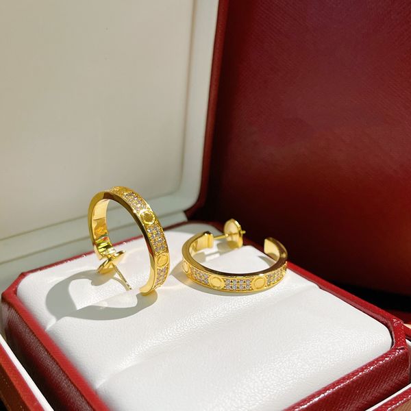 luxury designer full diamond narrow version large stud earrings classic gold plated alloy rose gold platinum women jewelry gift without box, Golden;silver
luxury designer full diamond narrow version large stud earrings classic gold plated alloy rose gold platinum women jewelry gift without box, Golden;silver