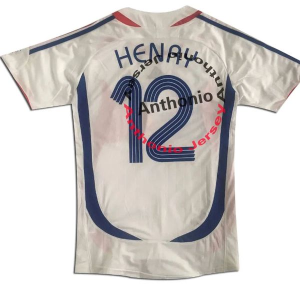 2006 frenchs retro soccer jerseys henry trezeguet thuram deschamps pires vintage classic football shirts maillot kit maillots de foot jersey, Black;yellow
2006 frenchs retro soccer jerseys henry trezeguet thuram deschamps pires vintage classic football shirts maillot kit maillots de foot jersey, Black;yellow