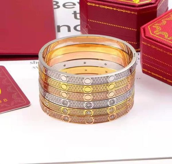 luxury bangle full diamond love bracelet classic designer jewelry for women 316l stainless steel screwdriver bracelet7731218, Black
luxury bangle full diamond love bracelet classic designer jewelry for women 316l stainless steel screwdriver bracelet7731218, Black