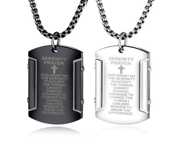 factory selling military necklaces in europe and america retro scripture stainless steel mens jewelry fashion trend cross necklace2259458, Silver
factory selling military necklaces in europe and america retro scripture stainless steel mens jewelry fashion trend cross necklace2259458, Silver
