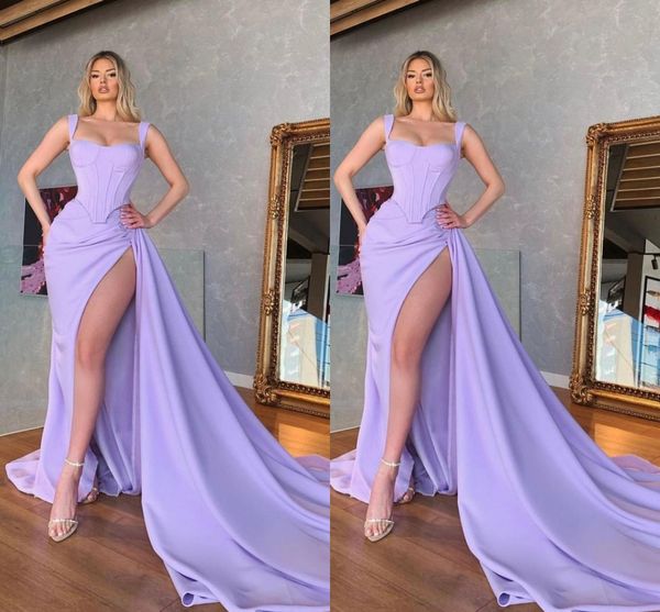 lavener plus size mermaid prom dresses long for women straps high side split formal occasions pageant dress evening party birthday gown with, Black
lavener plus size mermaid prom dresses long for women straps high side split formal occasions pageant dress evening party birthday gown with, Black