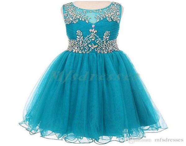 2017 new teal tulle short girls pageant dresses knee length beading flower girl dress kids prom evening gowns girls formal party d5772571, White;red
2017 new teal tulle short girls pageant dresses knee length beading flower girl dress kids prom evening gowns girls formal party d5772571, White;red