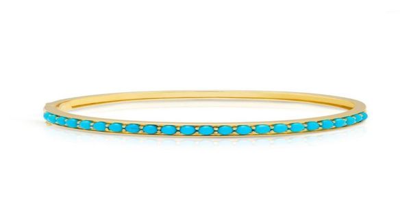 gold color trendy women jewelry inner 5860mm prong set blue turquoises stone bangle bracelet fashion3792980, Black
gold color trendy women jewelry inner 5860mm prong set blue turquoises stone bangle bracelet fashion3792980, Black