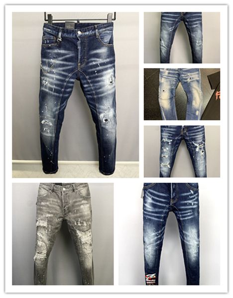 2023 new arrivals d2 mens luxury designer denim jeans dsquared2 holes dsq2 trousers dsquare jeans coolguy biker pants mens clothing 2#a606, Blue
2023 new arrivals d2 mens luxury designer denim jeans dsquared2 holes dsq2 trousers dsquare jeans coolguy biker pants mens clothing 2#a606, Blue
