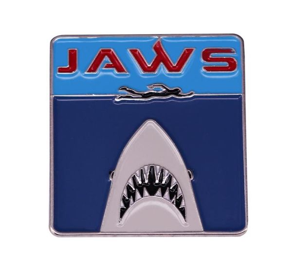 jaws movie poster enamel pin swimming over shark mouth brooch steven spielberg fans perfect collection5661769, Blue
jaws movie poster enamel pin swimming over shark mouth brooch steven spielberg fans perfect collection5661769, Blue