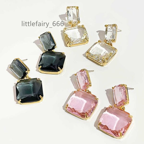 fine multicolor faceted square rectangle glass connector drop earrings women female pink black clear crystal dangle ear pendants, Golden;silver
fine multicolor faceted square rectangle glass connector drop earrings women female pink black clear crystal dangle ear pendants, Golden;silver