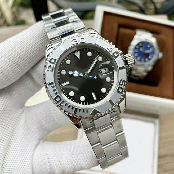 clean factory designer watch women luxury watch yachtmaster mechanical 40mm 126655 rubber watchband black blue dial mens watches dh01 c23, Slivery;brown
clean factory designer watch women luxury watch yachtmaster mechanical 40mm 126655 rubber watchband black blue dial mens watches dh01 c23, Slivery;brown