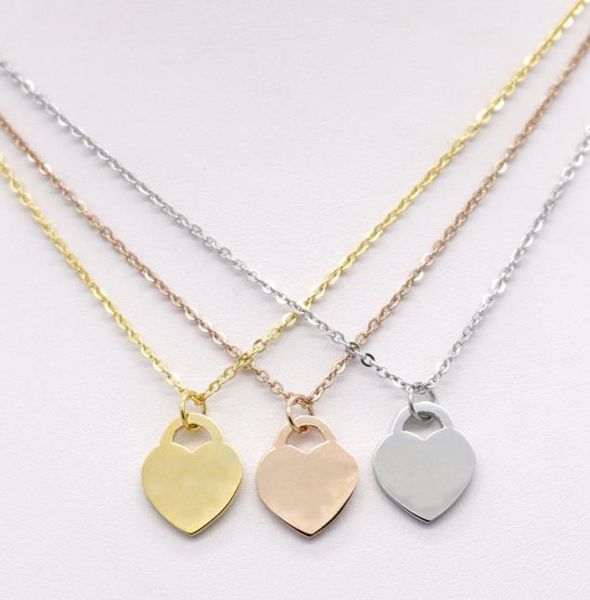 stainless steel fashion heartshaped t necklace short female jewelry 18k gold titanium peach heart necklace pendant for woman1314175, Silver
stainless steel fashion heartshaped t necklace short female jewelry 18k gold titanium peach heart necklace pendant for woman1314175, Silver