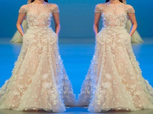 elie saab dresses evening wear illusion 2017 beads 3d floral appliqued short sleeve prom gowns tulle long formal party dres2060689, Black;red
elie saab dresses evening wear illusion 2017 beads 3d floral appliqued short sleeve prom gowns tulle long formal party dres2060689, Black;red