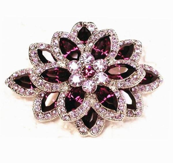 gold plated pink crystal diamante and purple marquise crystal brooch party gift pins3929915, Gray
gold plated pink crystal diamante and purple marquise crystal brooch party gift pins3929915, Gray