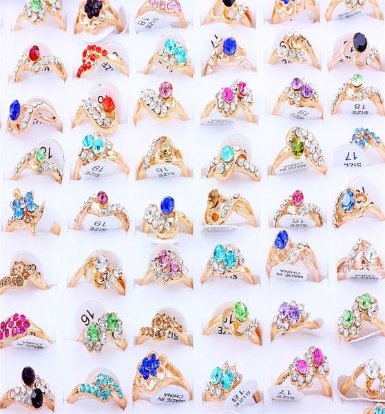 whole lots mixed style 50pcs rings band colorful flower cz rhinestone golden ring wedding engagement gift fashion jewelry1254904, Silver
whole lots mixed style 50pcs rings band colorful flower cz rhinestone golden ring wedding engagement gift fashion jewelry1254904, Silver