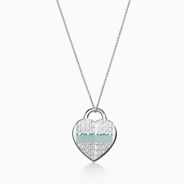 high-quality tiffayffay 925 silver love you heart shaped necklace you couple fashion and popular ins style collar chain, Golden;silver
high-quality tiffayffay 925 silver love you heart shaped necklace you couple fashion and popular ins style collar chain, Golden;silver