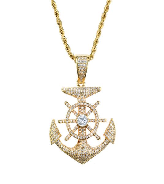 boat anchor pendant necklace gold plated copper inlaid cubic zirconia pendant 60cm stainless steel chain men accessories1848024, Silver
boat anchor pendant necklace gold plated copper inlaid cubic zirconia pendant 60cm stainless steel chain men accessories1848024, Silver