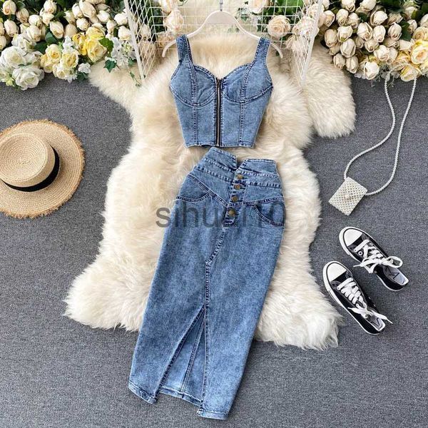 women's two piece pants denim skirt set women camisole + high waist denim pencil skirt 2pcs suit fashion female summer slim bodycon su, White
women's two piece pants denim skirt set women camisole + high waist denim pencil skirt 2pcs suit fashion female summer slim bodycon su, White
