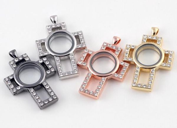 5pcslot 4colors rhinestones cross locket pendant for glass living memory floating locket charms5606563, Bronze;silver
5pcslot 4colors rhinestones cross locket pendant for glass living memory floating locket charms5606563, Bronze;silver