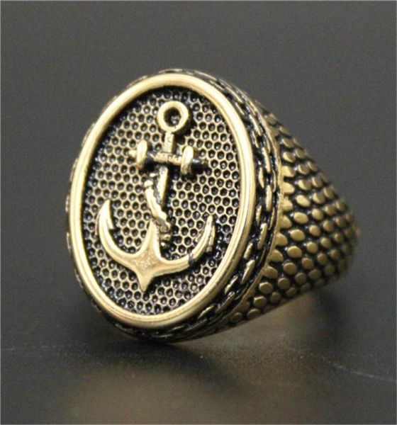 2pcslot design golden anchor cool ring 316l stainless steel biker style mens selling band party punk style ring2814557, Silver
2pcslot design golden anchor cool ring 316l stainless steel biker style mens selling band party punk style ring2814557, Silver