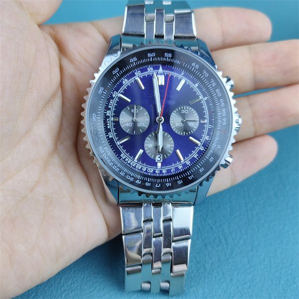 mens montre de luxe multi dials work luxury watch 50mm wrist watch 2813 movement waterproof super luminous navitimer watches dh010 c23, Slivery;brown
mens montre de luxe multi dials work luxury watch 50mm wrist watch 2813 movement waterproof super luminous navitimer watches dh010 c23, Slivery;brown
