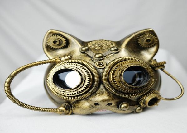steampunk cat masquerade cosplay theme costume mask ball half face punk costume halloween party props2859351, Black;red
steampunk cat masquerade cosplay theme costume mask ball half face punk costume halloween party props2859351, Black;red
