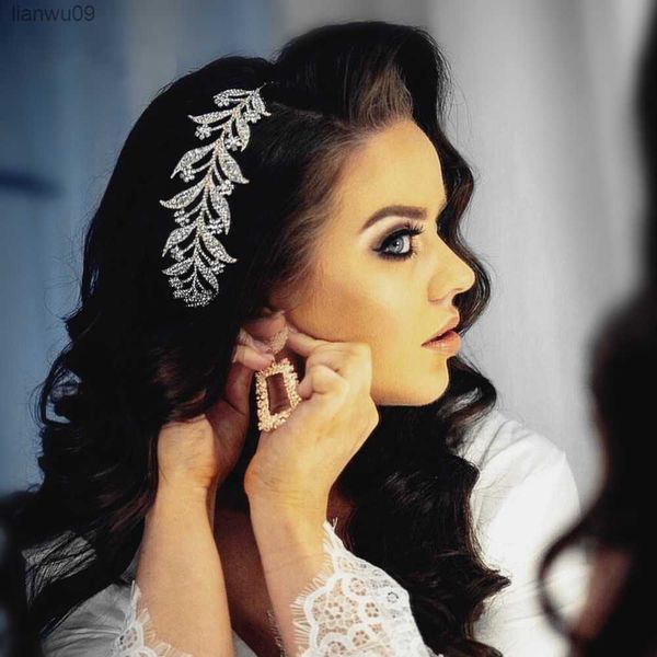 hb44 crystal bridal hair accessories rhinestone pageant headband bride headdress alloy leaf tiara wedding headpiece for women l230704, White;golden
hb44 crystal bridal hair accessories rhinestone pageant headband bride headdress alloy leaf tiara wedding headpiece for women l230704, White;golden