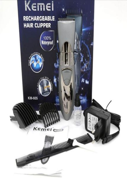 kemei km605 man and children electric beard hair trimmers electric hair clipper trimmer rechargeable stainless steel blade3200912
kemei km605 man and children electric beard hair trimmers electric hair clipper trimmer rechargeable stainless steel blade3200912