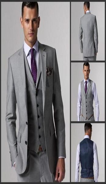 customize slim fit groom tuxedos groomsmen light grey side vent wedding man suit men039s suits jacketpantsvesttie 0019070972, Black;gray
customize slim fit groom tuxedos groomsmen light grey side vent wedding man suit men039s suits jacketpantsvesttie 0019070972, Black;gray
