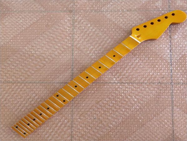 full scalloped guitar neck for st style replacement 24 fret maple yellow gloss6937583
full scalloped guitar neck for st style replacement 24 fret maple yellow gloss6937583