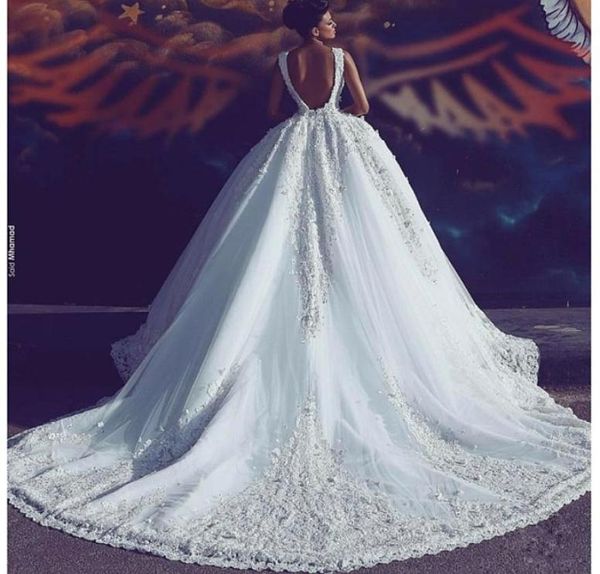 charming backless ball gown wedding dresses beaded floral lace applique sweetheart wedding gowns 2017 gorgeous tulle long wed4538526, White
charming backless ball gown wedding dresses beaded floral lace applique sweetheart wedding gowns 2017 gorgeous tulle long wed4538526, White