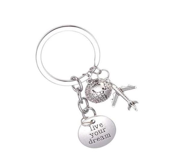new live your dream pilot dream keychain airplane passport honeymoon travel keychain creative backpack pendant 4068484864, Slivery;golden
new live your dream pilot dream keychain airplane passport honeymoon travel keychain creative backpack pendant 4068484864, Slivery;golden