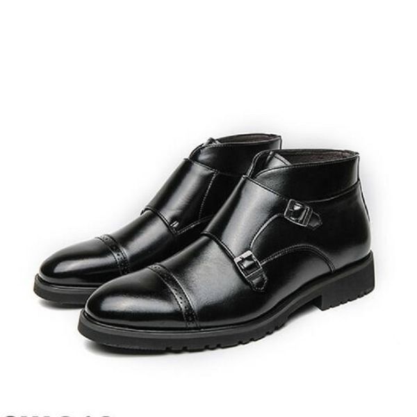 classcis man chelsea boots fashion buckle strap boot for man formal business ankle boots elegant social oxfords male 1aa19, Black
classcis man chelsea boots fashion buckle strap boot for man formal business ankle boots elegant social oxfords male 1aa19, Black