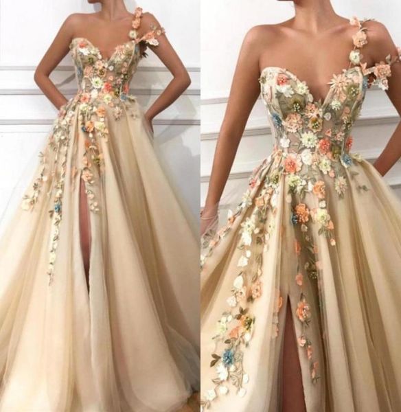 2022 split flowers one shoulder a line tulle prom dresses backless evening gowns bc06844373935, Black
2022 split flowers one shoulder a line tulle prom dresses backless evening gowns bc06844373935, Black