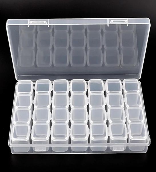 28 slots transparent plastic nail art storage box display case organizer holder for rhinestone beads cosmetic jewelry decoration9044185
28 slots transparent plastic nail art storage box display case organizer holder for rhinestone beads cosmetic jewelry decoration9044185