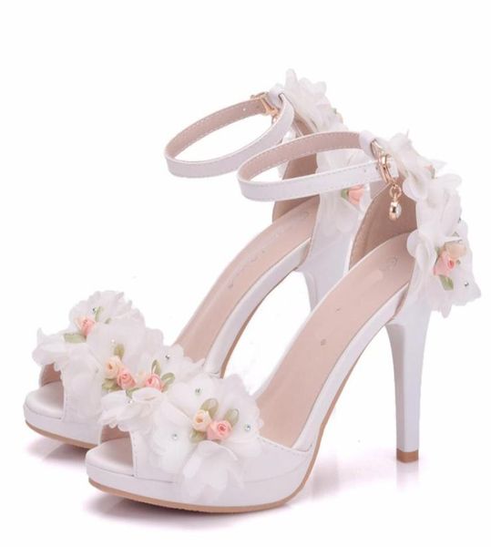 handmade white color summer high heel sandals with flower ankle strap belt women pumps wedding bridal party shoes 4 inches heel2323236, Black
handmade white color summer high heel sandals with flower ankle strap belt women pumps wedding bridal party shoes 4 inches heel2323236, Black