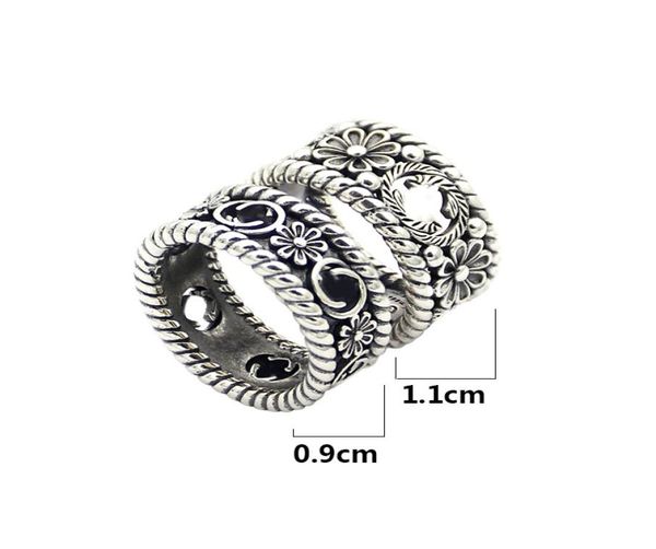 new fashion brand vintage ring engraving couples ring come with dust bag and box2141138, Silver
new fashion brand vintage ring engraving couples ring come with dust bag and box2141138, Silver