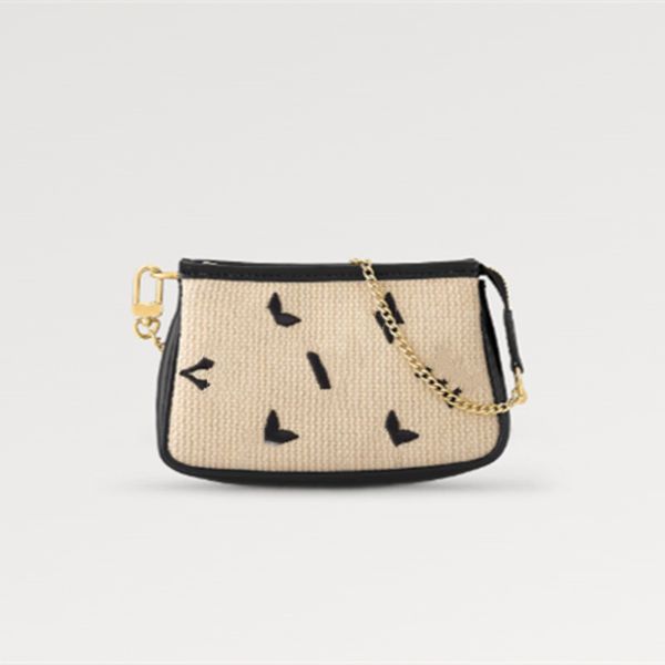 new explosion women's bags mini bag wallet purse cowhide pochette chain handbags straw beach holidays m82472 refined black cotton patte
new explosion women's bags mini bag wallet purse cowhide pochette chain handbags straw beach holidays m82472 refined black cotton patte