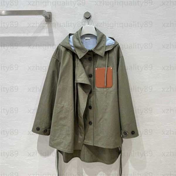 denim trench coat designer jacket women cardigan hooded detachable lapel with hood loose fit fashionable jackets womens designers clothes, Tan;black
denim trench coat designer jacket women cardigan hooded detachable lapel with hood loose fit fashionable jackets womens designers clothes, Tan;black