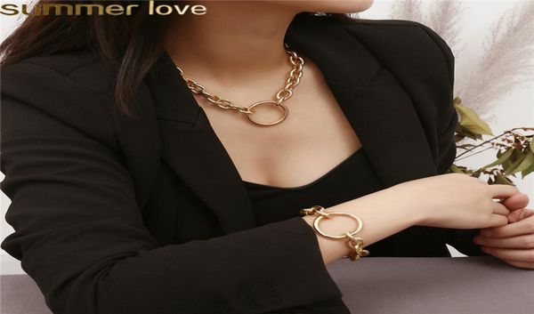 chain choker oring necklace punk heavy link chain necklace and bracelet set biker heavy gole silver jewelry for men women9588184, Golden;silver
chain choker oring necklace punk heavy link chain necklace and bracelet set biker heavy gole silver jewelry for men women9588184, Golden;silver