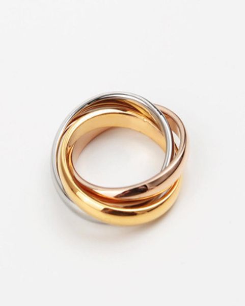 316l titanium steel famous brand three ring connect for wedding rings for women and man ring ps54151020838, Silver
316l titanium steel famous brand three ring connect for wedding rings for women and man ring ps54151020838, Silver