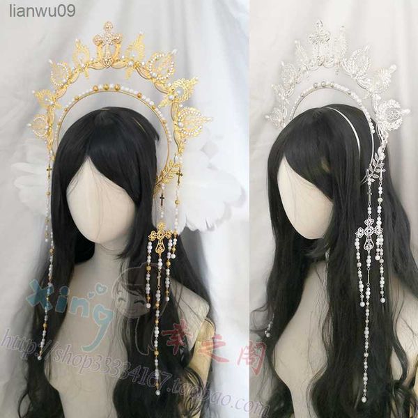 diy lolita virgin hair hoop sun goddess headdress material package angel headpiece halo headband tiara accessories l230704, White;golden
diy lolita virgin hair hoop sun goddess headdress material package angel headpiece halo headband tiara accessories l230704, White;golden