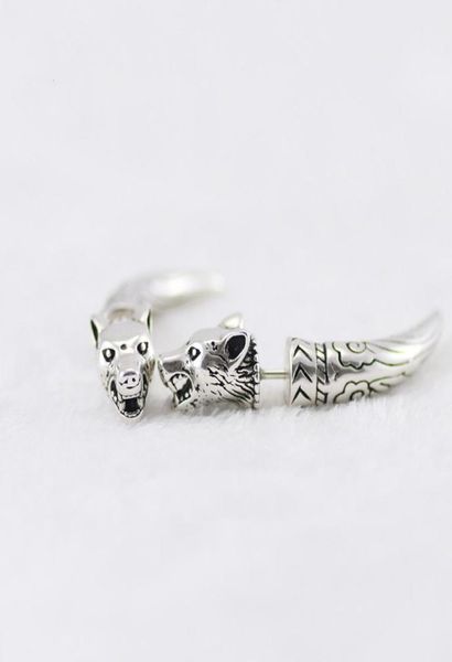 s925 sterling silver earrings anger forest series vintage engraved wolf head sterling silver earrings curved bottom bracket sterli9236523, Golden
s925 sterling silver earrings anger forest series vintage engraved wolf head sterling silver earrings curved bottom bracket sterli9236523, Golden