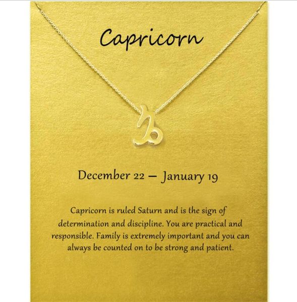 fashion jewelry 12 constellation capricorn pendant necklaces for women zodiac chains necklace gold silver color birthday gift4113388
fashion jewelry 12 constellation capricorn pendant necklaces for women zodiac chains necklace gold silver color birthday gift4113388