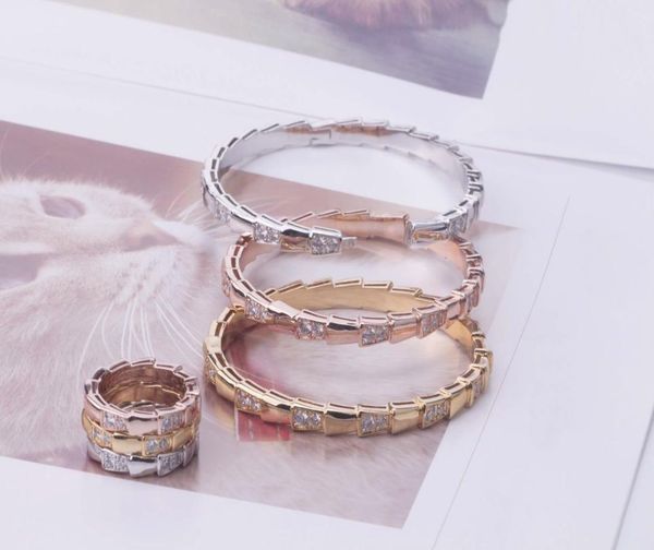fashion brand jewelry sets lady brass glossy surface spacing diamond serpent 18k gold wedding engagement norrow bracelets rings 1 sets445059, Silver
fashion brand jewelry sets lady brass glossy surface spacing diamond serpent 18k gold wedding engagement norrow bracelets rings 1 sets445059, Silver