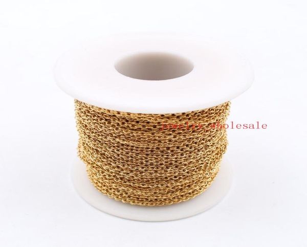 selling 50meterroll whole jewelry finding chain gold stainless steel strong thin 2mm links soldered flat link oval chain 8070613, Silver
selling 50meterroll whole jewelry finding chain gold stainless steel strong thin 2mm links soldered flat link oval chain 8070613, Silver