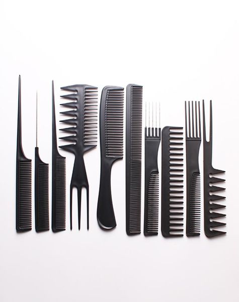 10pcsset professional hair brush comb salon barber antistatic hair combs hairbrush hairdressing combs hair care styling tools1196699, Silver
10pcsset professional hair brush comb salon barber antistatic hair combs hairbrush hairdressing combs hair care styling tools1196699, Silver