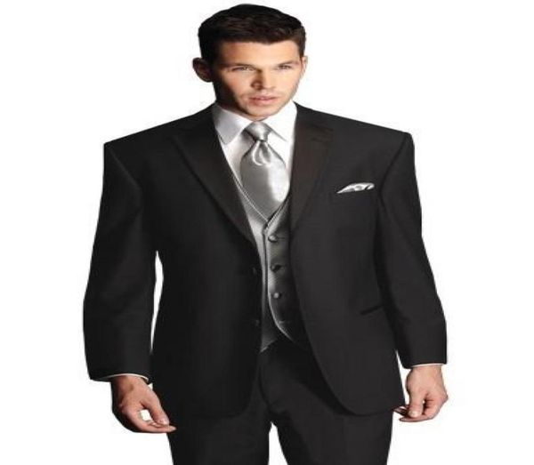 two buttonsn men suits notch lapel groomsmen groom tuxedos weddingpromdinner man blazer jacket pants tie vest8813179, Black;gray
two buttonsn men suits notch lapel groomsmen groom tuxedos weddingpromdinner man blazer jacket pants tie vest8813179, Black;gray