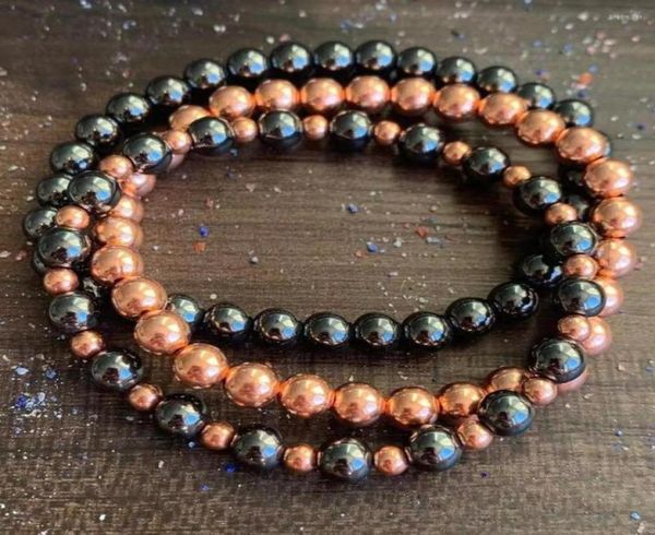 link bracelets mg1625 genuine 6 mm copper magnetic hematite bracelet healing stone stack beaded stimulates energy flow jewelry3028147, Black
link bracelets mg1625 genuine 6 mm copper magnetic hematite bracelet healing stone stack beaded stimulates energy flow jewelry3028147, Black