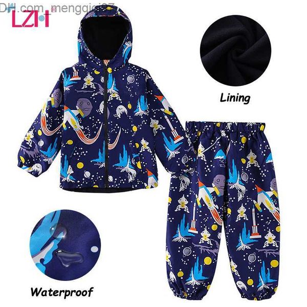 clothing sets lzh children's clothing autumn and winter children's clothing boy's clothing raincoat waterproof dinosaur coat+, White
clothing sets lzh children's clothing autumn and winter children's clothing boy's clothing raincoat waterproof dinosaur coat+, White